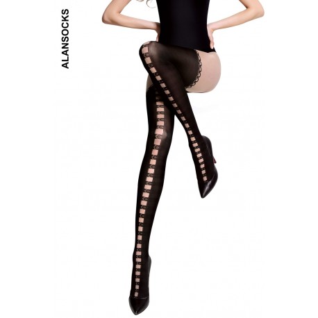 A149- Fashion tights with designs 90D