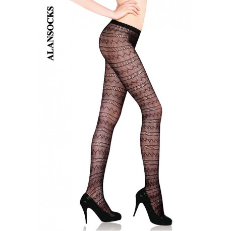 YD0939- Fishnet tights with patterns 