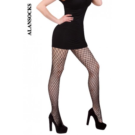 SP015- Fishnet tights with patterns 