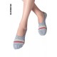 H114- Sport Footsies socks in coton with silicone