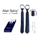 YL1907- ALAN SPICY - Classic Men's Solid Color Tie (12 Pieces)
