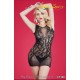 C7108- Sexy Lingerie: Bodystocking in mesh knit
