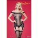 C7016- Sexy Lingerie: Bodystocking in mesh knit