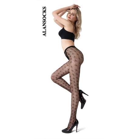 YD0899- Fishnet tights with patterns 