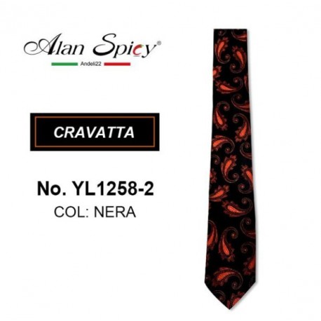 YL1258-ALAN SPICY-Cravatta da uomo
