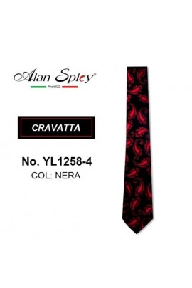 YL1258-4 -ALAN SPICY-Cravatta da uomo