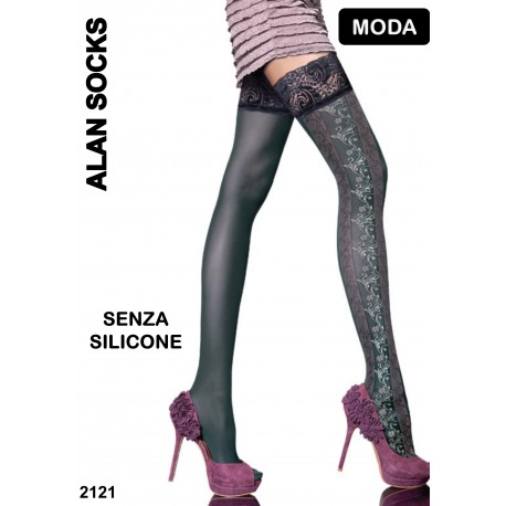 2121- Fashion stockings with patterns