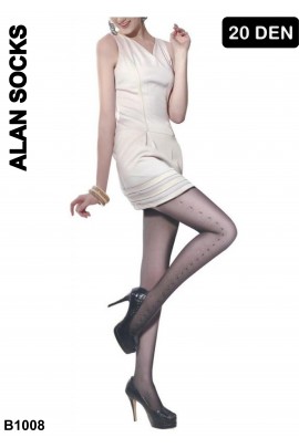 B1008- Fashion tights with patterns 20D